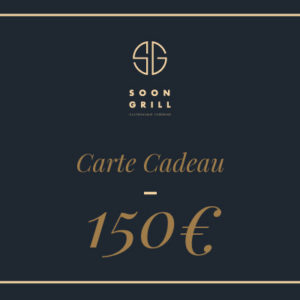 Carte Cadeau Soon Grill - 150€