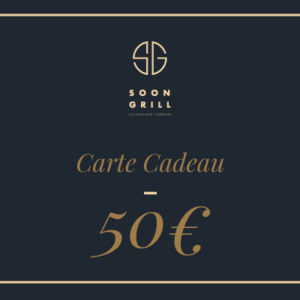 Carte Cadeau Soon Grill - 50€