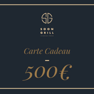 Carte Cadeau Soon Grill - 500€